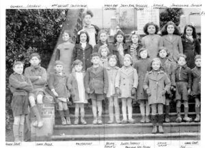 Classe de Melle Grillé en 1945